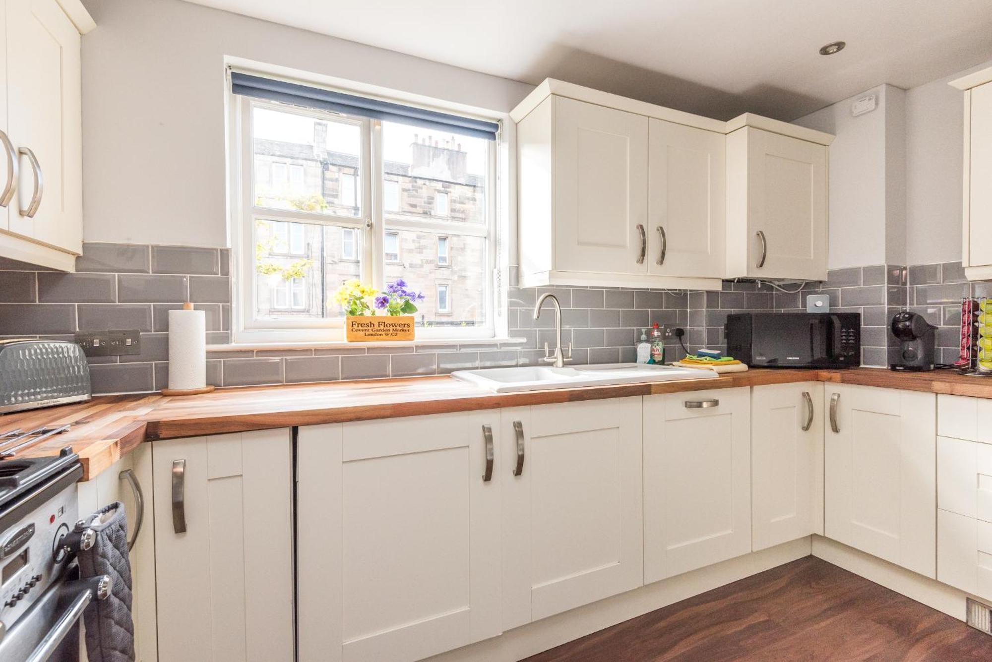 Cosy Roseburn Apartment, Edinburgh - 2 Bedrooms, Free Parking Exterior foto